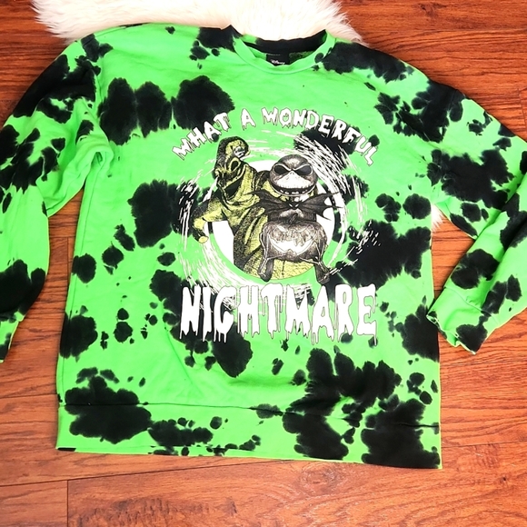 Nightmare Before Christmas Hot Topic Disney Sweatshirt - Picture 1 of 5
